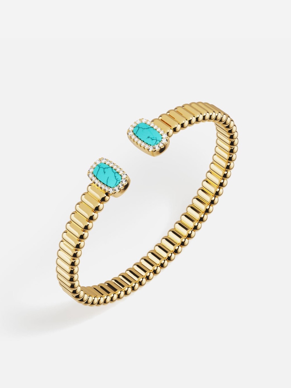 APM Monaco Les Calanques Turquoise Bangle